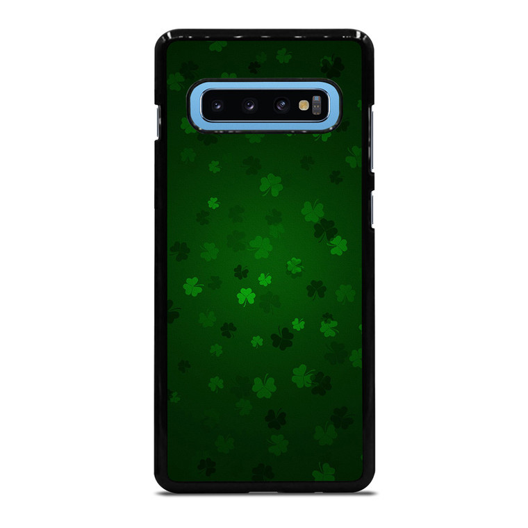 SAINT PATRICKS SHAMROCK LEAF Samsung Galaxy S10 Plus Case Cover