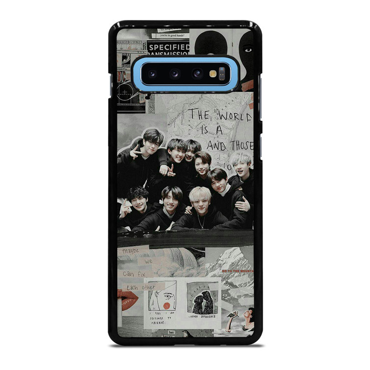 STRAY KIDS BOY BAND COLLAGE Samsung Galaxy S10 Plus Case Cover