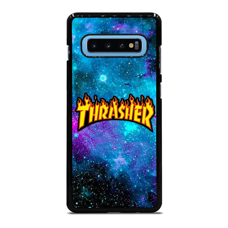 THRASHER SKATEBOARD NEBULA Samsung Galaxy S10 Plus Case Cover