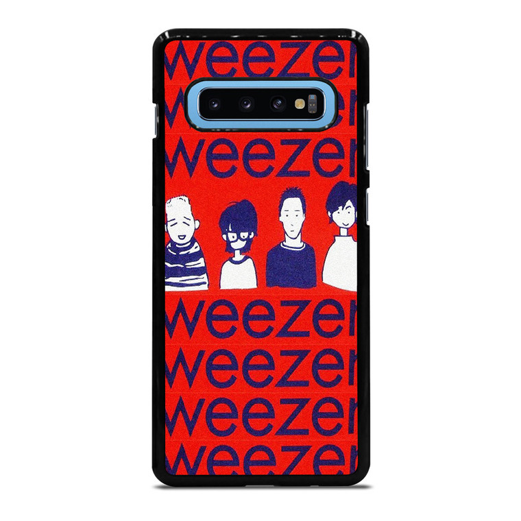 WEEZER ROCK BAND ART Samsung Galaxy S10 Plus Case Cover