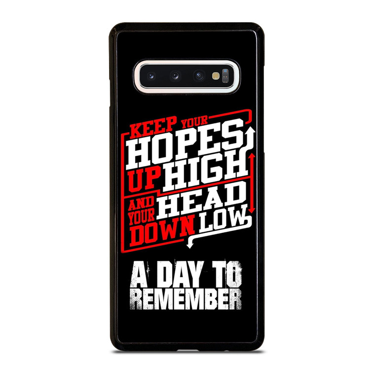 A DAY TO REMEMBER QUOTES Samsung Galaxy S10 Case Cover