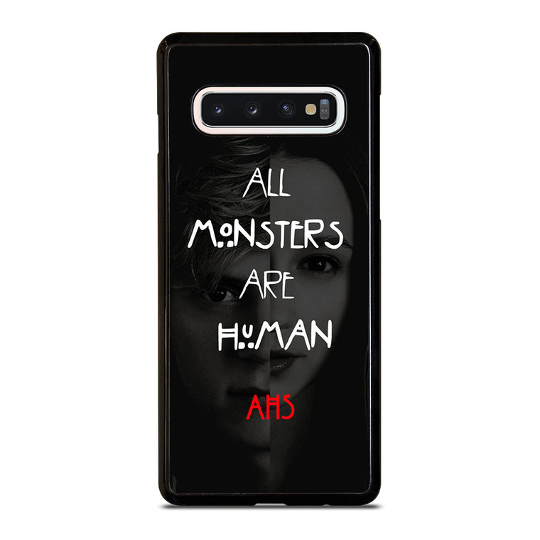 AMERICAN HORROR STORY ALL MONSTERS ARE HUMAN Samsung Galaxy S10 Case Cover