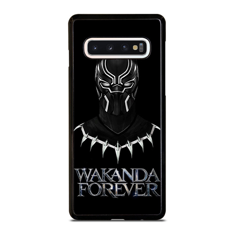BLACK PANTHER WAKANDA FOREVER MARVEL Samsung Galaxy S10 Case Cover BLACK PANTHER WAKANDA FOREVER MARVEL Samsung Galaxy S10 Case Cover