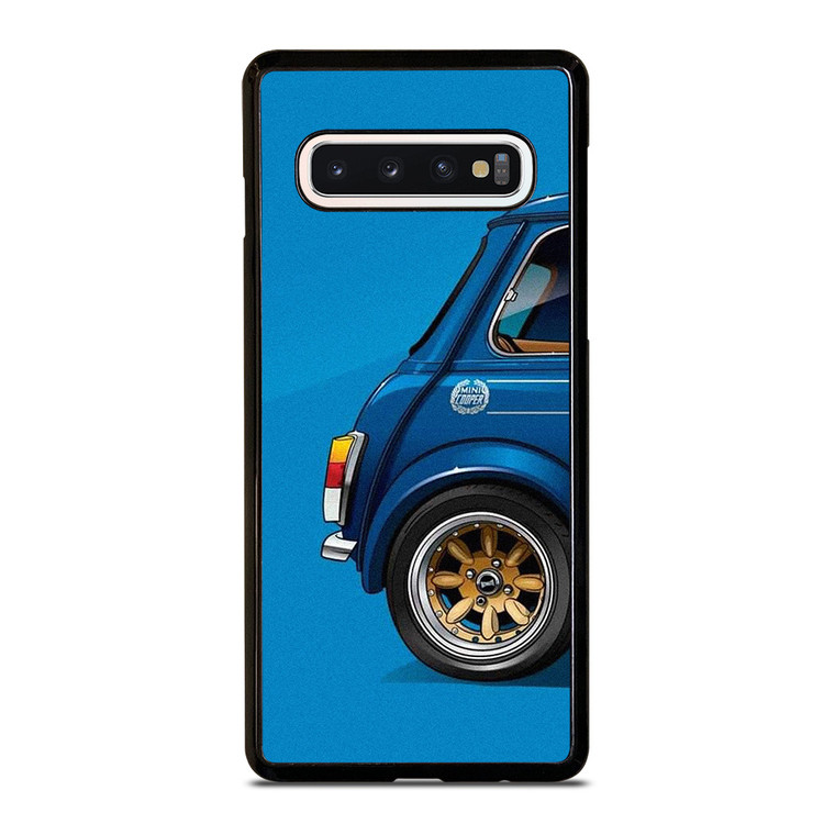 BLUE MINI COOPER COOL Samsung Galaxy S10 Case Cover
