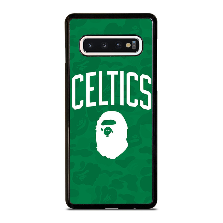 BOSTON CELTICS X BAPE CAMO Samsung Galaxy S10 Case Cover