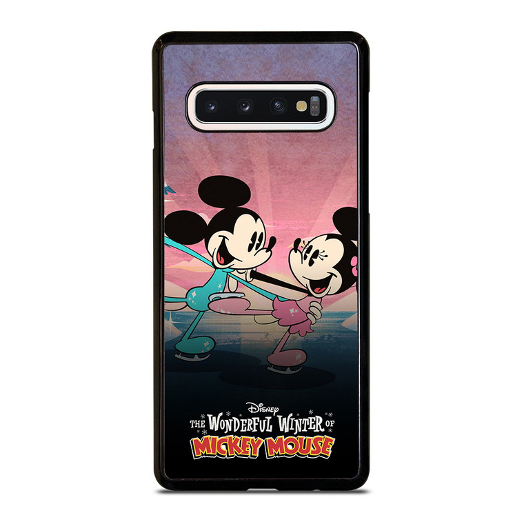 DISNEY WONDERFUL WINTER MICKEY MOUSE Samsung Galaxy S10 Case Cover