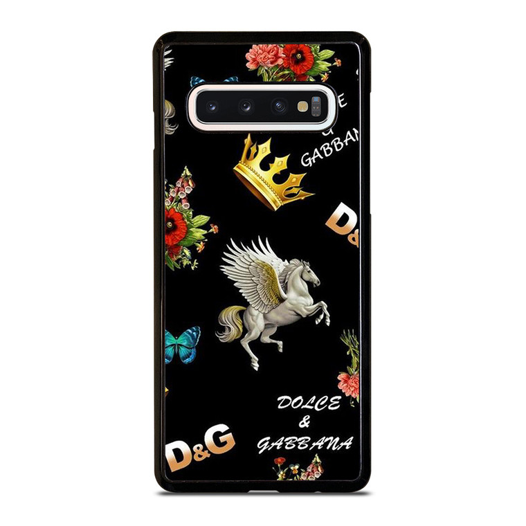 DOLCE AND GABBANA LUXURY PATTERN Samsung Galaxy S10 Case Cover