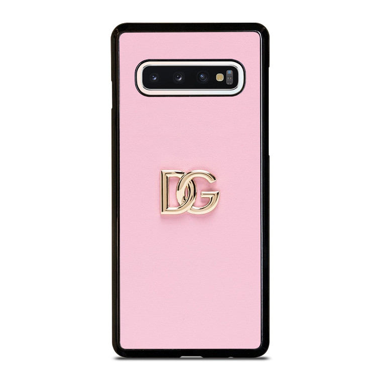 DOLCE AND GABBANA PINK LOGO Samsung Galaxy S10 Case Cover