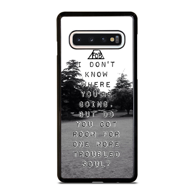 FALL OUT BOYS QUOTES Samsung Galaxy S10 Case Cover