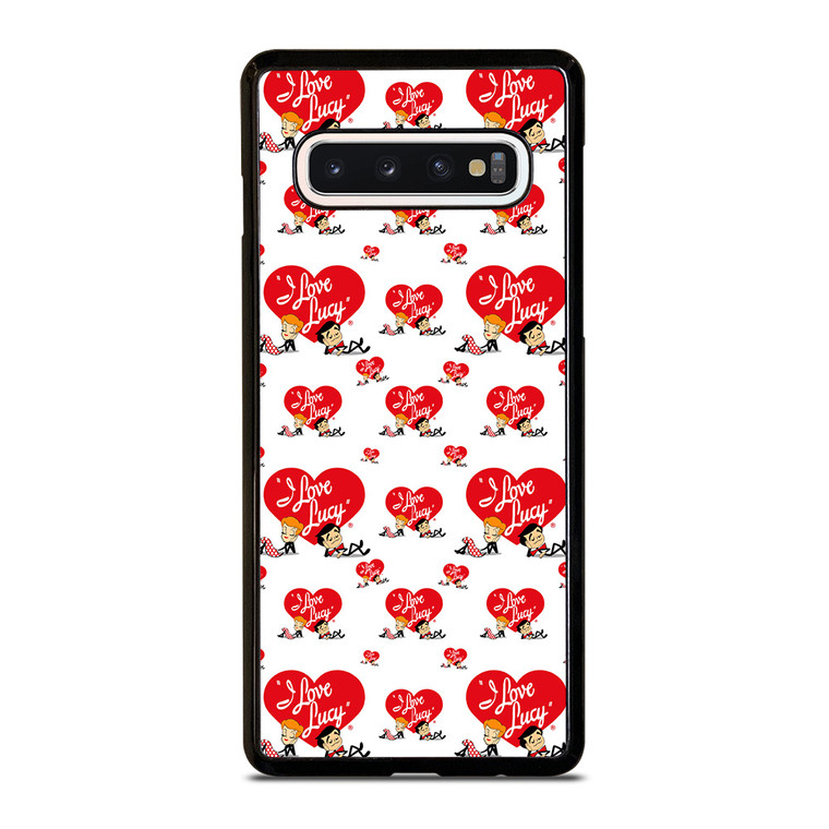 I LOVE LUCY CARTOON PATTERN Samsung Galaxy S10 Case Cover