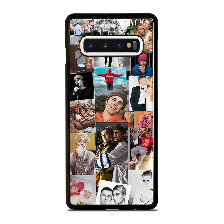 JUSTIN AND HAILEY BIEBER COLLAGE Samsung Galaxy S10 Case Cover