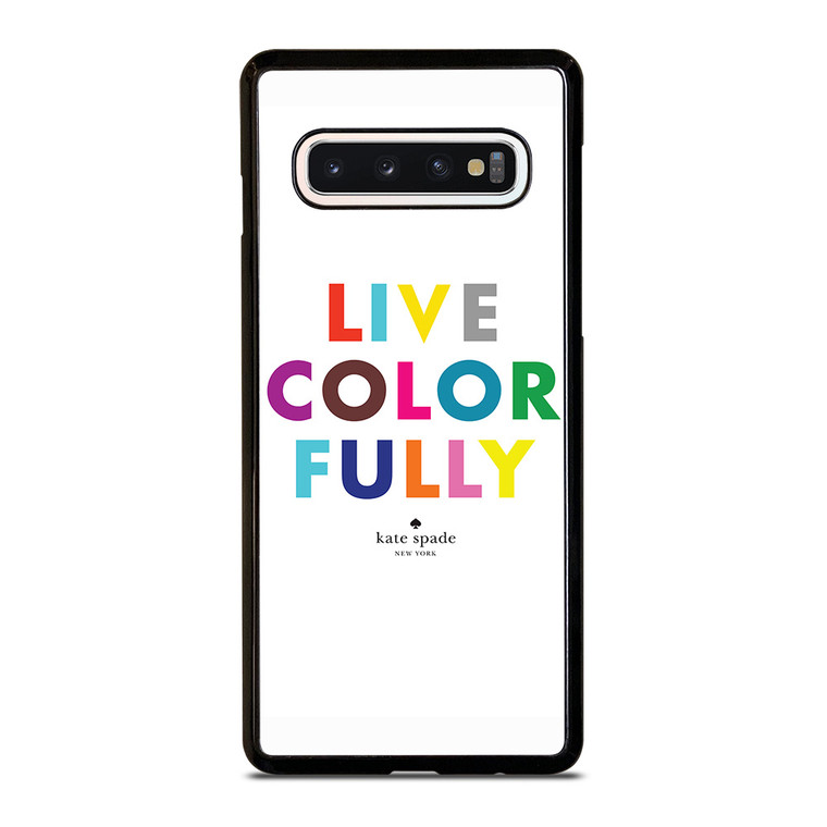 KATE SPADE LIVE COLOR FULLY Samsung Galaxy S10 Case Cover