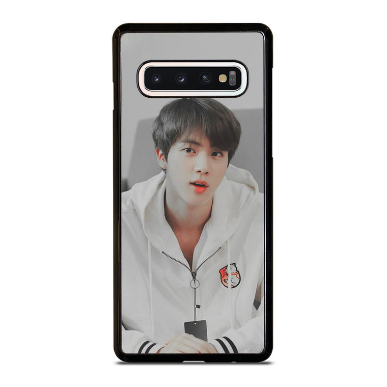 KIM SEOK JIN BTS BANGTAN BOYS BLACK Samsung Galaxy S10 Case Cover