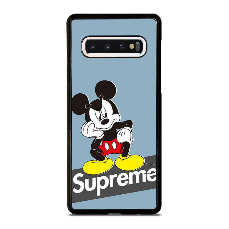 MICKEY MOUSE SUPREME BLUE Samsung Galaxy S10 Case Cover