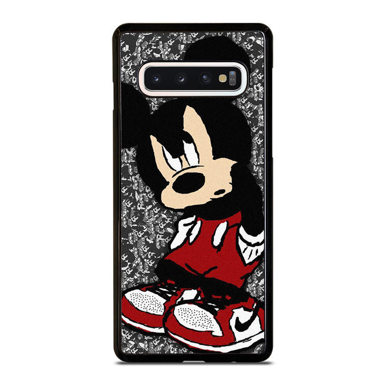 MIKCEY MOUSE DOPE AIR JORDAN Samsung Galaxy S10 Case Cover
