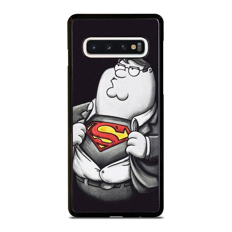 PETER GRIFFIN FAMILY GUY SUPERMAN Samsung Galaxy S10 Case Cover