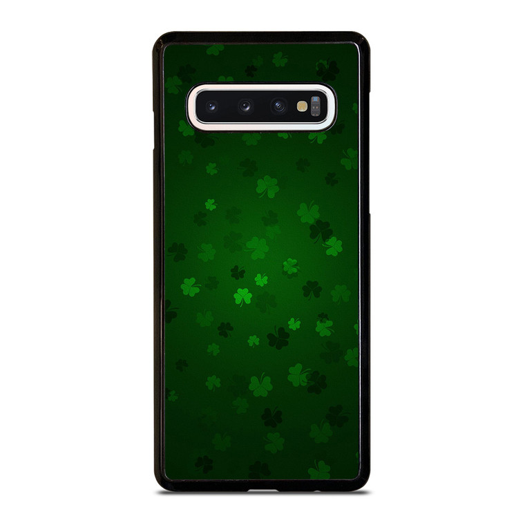 SAINT PATRICKS SHAMROCK LEAF Samsung Galaxy S10 Case Cover