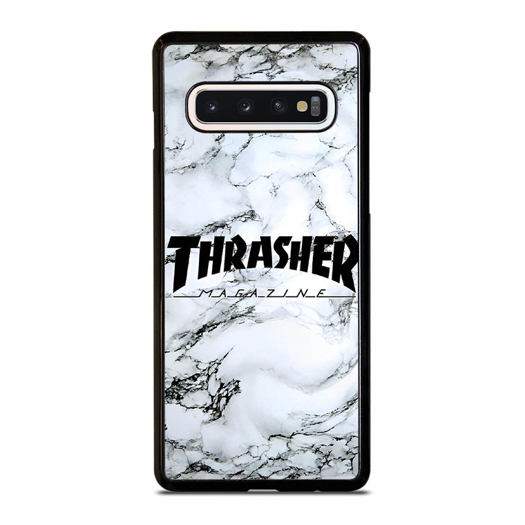 THRASHER SKATEBOARD MARBLE Samsung Galaxy S10 Case Cover