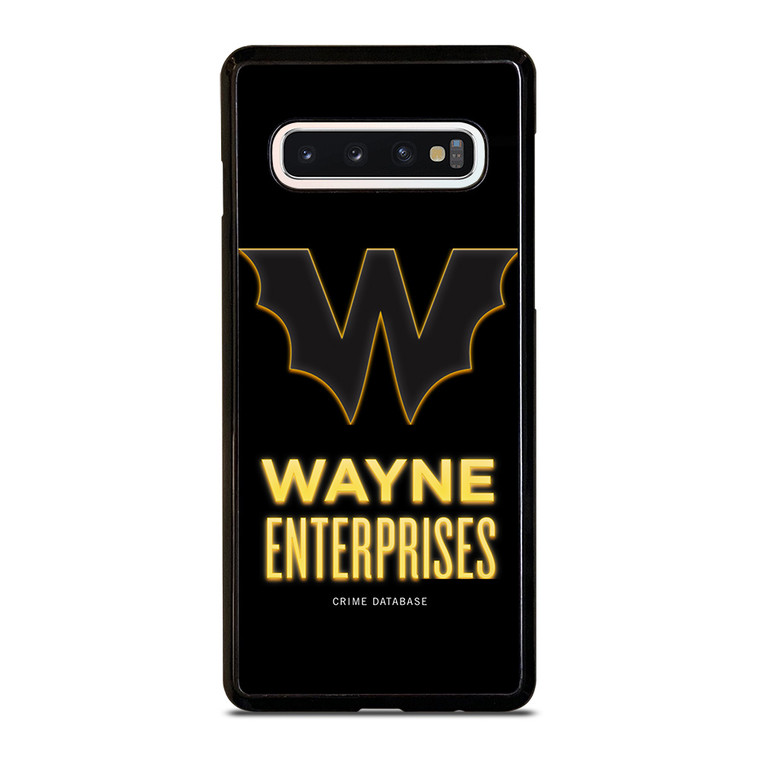 WAYNE ENTERPRISES BATMAN LOGO Samsung Galaxy S10 Case Cover