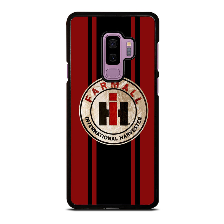 FARMALL INTERNATIONAL HARVESTER BADGE STRIPE Samsung Galaxy S9 Plus Case Cover