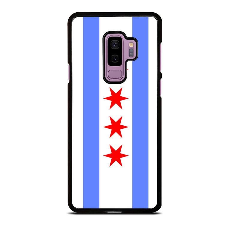 FLAG OF CHICAGO Samsung Galaxy S9 Plus Case Cover