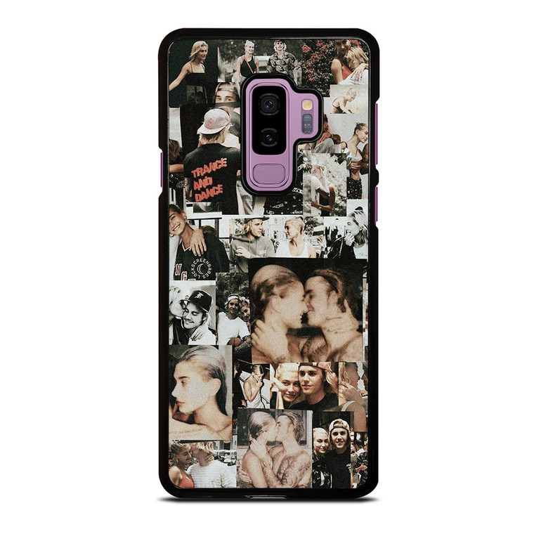 JUSTIN AND HAILEY BIEBER COLLAGE 2 Samsung Galaxy S9 Plus Case Cover