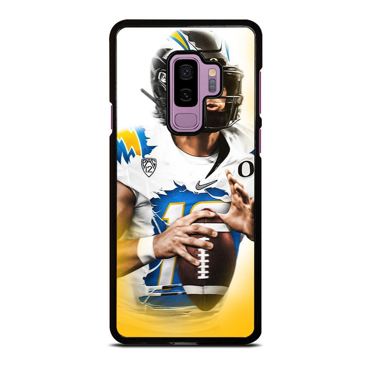 JUSTIN HERBERT LOS ANGELES CHARGERS Samsung Galaxy S9 Plus Case Cover