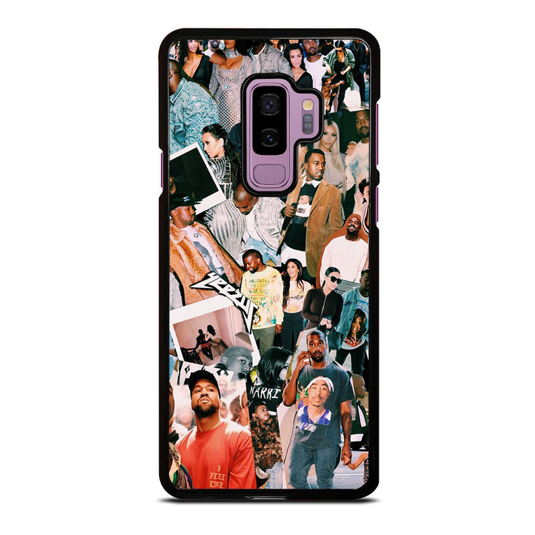 KANYE WEST RAPPER COLLAGE Samsung Galaxy S9 Plus Case Cover