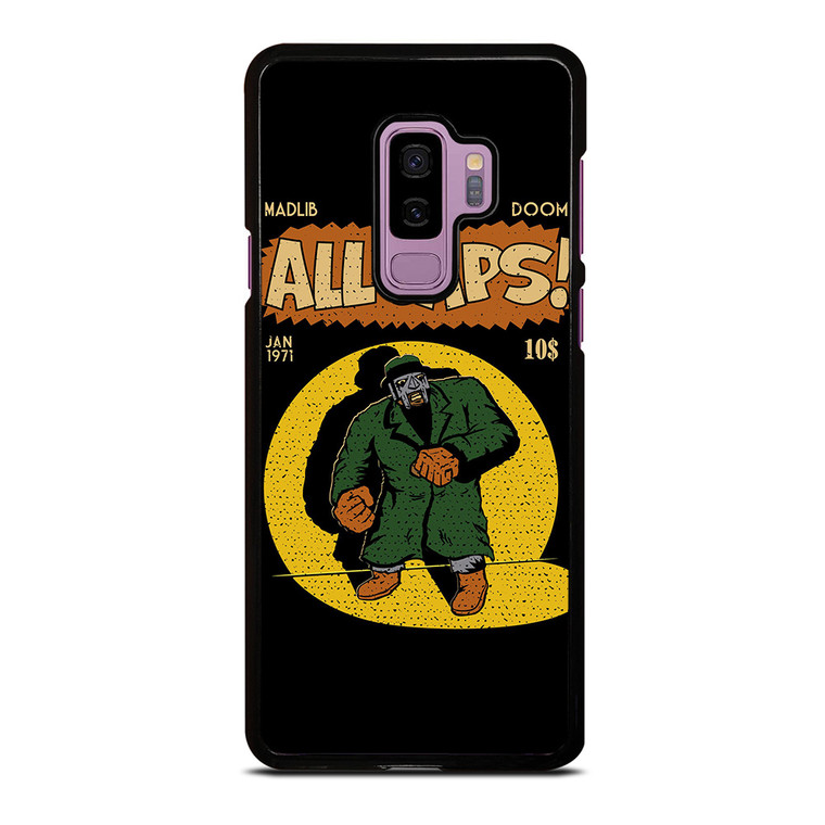 MF DOOM MADLIB ALL CAPS Samsung Galaxy S9 Plus Case Cover