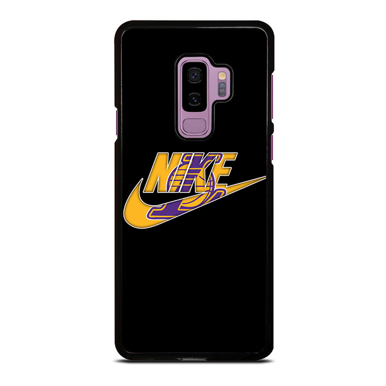 NIKE LOS ANGELES LAKERS SWOOSH Samsung Galaxy S9 Plus Case Cover