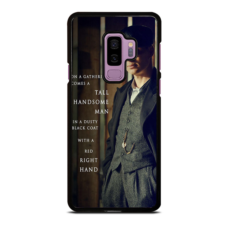 TOMMY SHELBY QUOTES Samsung Galaxy S9 Plus Case Cover