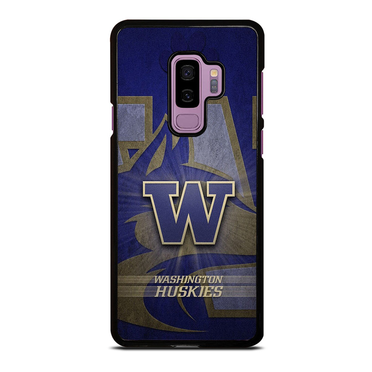 WASHINGTON HUSKIES FOOTBALL LOGO Samsung Galaxy S9 Plus Case Cover