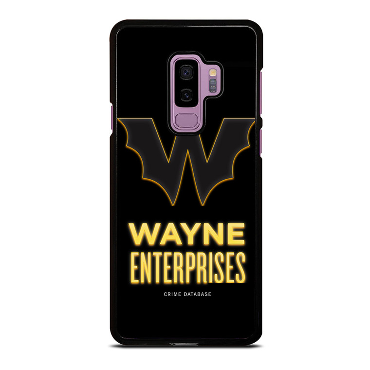 WAYNE ENTERPRISES BATMAN LOGO Samsung Galaxy S9 Plus Case Cover