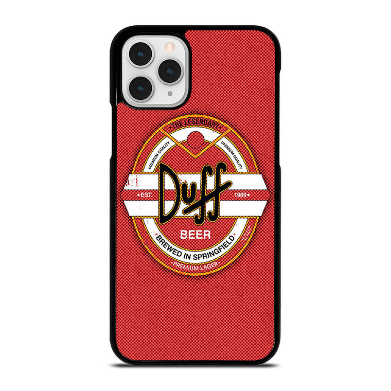 DUFF BEER THE SIMPSONS LOGO 2 iPhone 11 Pro Case Cover