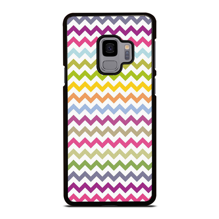 CUTE CHEVRON COLORFUL Samsung Galaxy S9 Case Cover