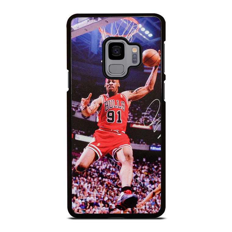 DENNIS RODMAN CHICAGO BULLS NBA Samsung Galaxy S9 Case Cover