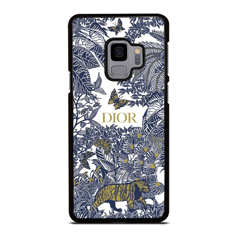 DIOR FLORAL BLUE Samsung Galaxy S9 Case Cover