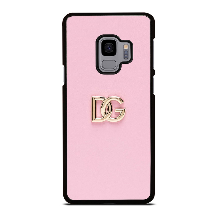 DOLCE AND GABBANA PINK LOGO Samsung Galaxy S9 Case Cover