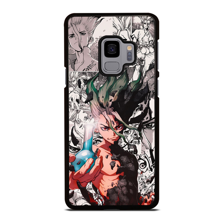 DR STONE ANIME BLACK WHITE Samsung Galaxy S9 Case Cover