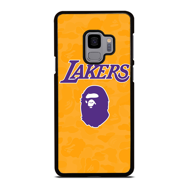 LOS ANGELES LAKERS X BAPE CAMO Samsung Galaxy S9 Case Cover