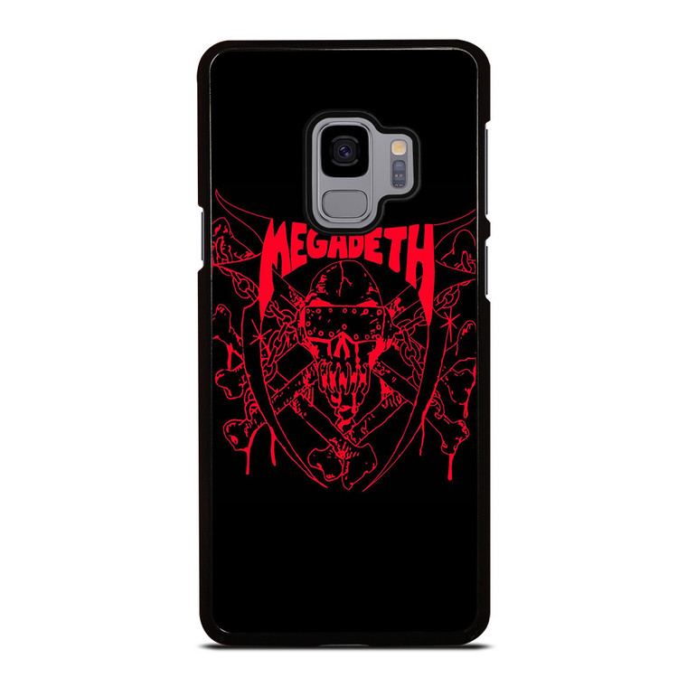 MEGADETH METAL BAND LOGO Samsung Galaxy S9 Case Cover