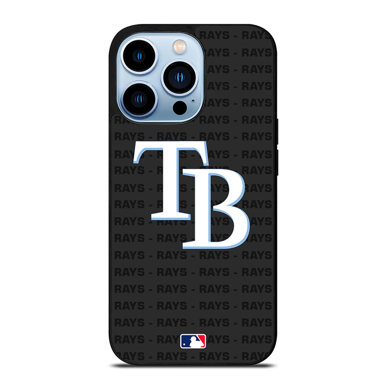 TAMPA BAY RAYS BASEBALL BLACK iPhone 13 Pro Max Case Cover
