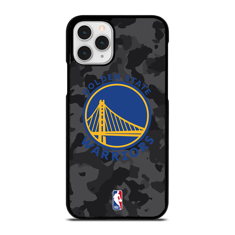 GOLDEN STATE WARRIORS BLACK CAMO iPhone 11 Pro Case Cover