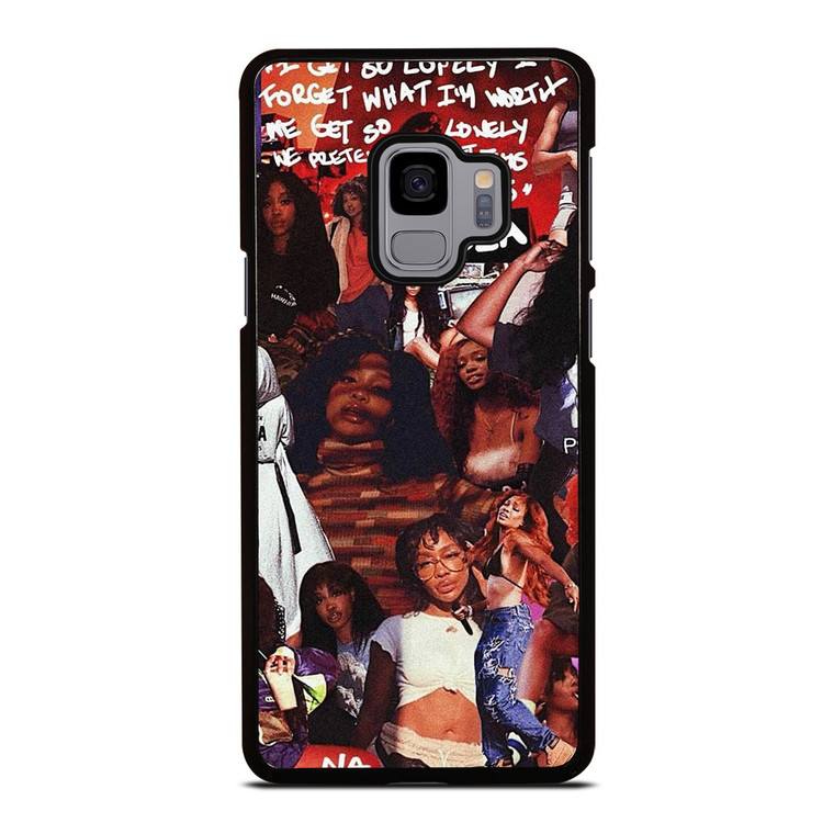 SZA COLLAGE Samsung Galaxy S9 Case Cover SZA COLLAGE Samsung Galaxy S9 Case Cover