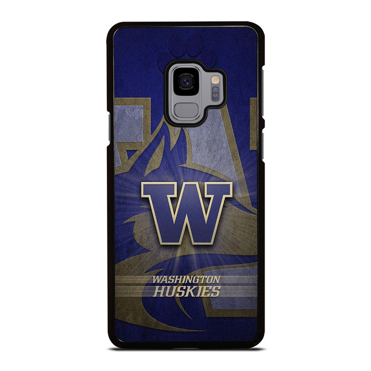 WASHINGTON HUSKIES FOOTBALL LOGO Samsung Galaxy S9 Case Cover