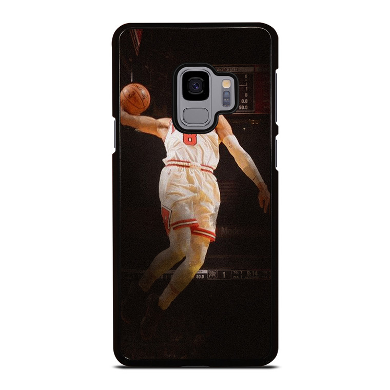 ZACH LAVINE CHICAGO BULLS DUNK Samsung Galaxy S9 Case Cover ZACH LAVINE CHICAGO BULLS DUNK Samsung Galaxy S9 Case Cover