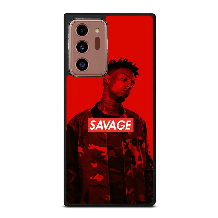 21 SAVAGE RAPPER Samsung Galaxy Note 20 Ultra Case Cover