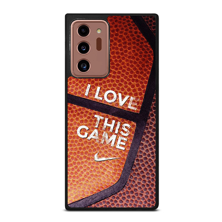 BASKETBALL NIKE I LOVE THIS GAME Samsung Galaxy Note 20 Ultra Case Cover