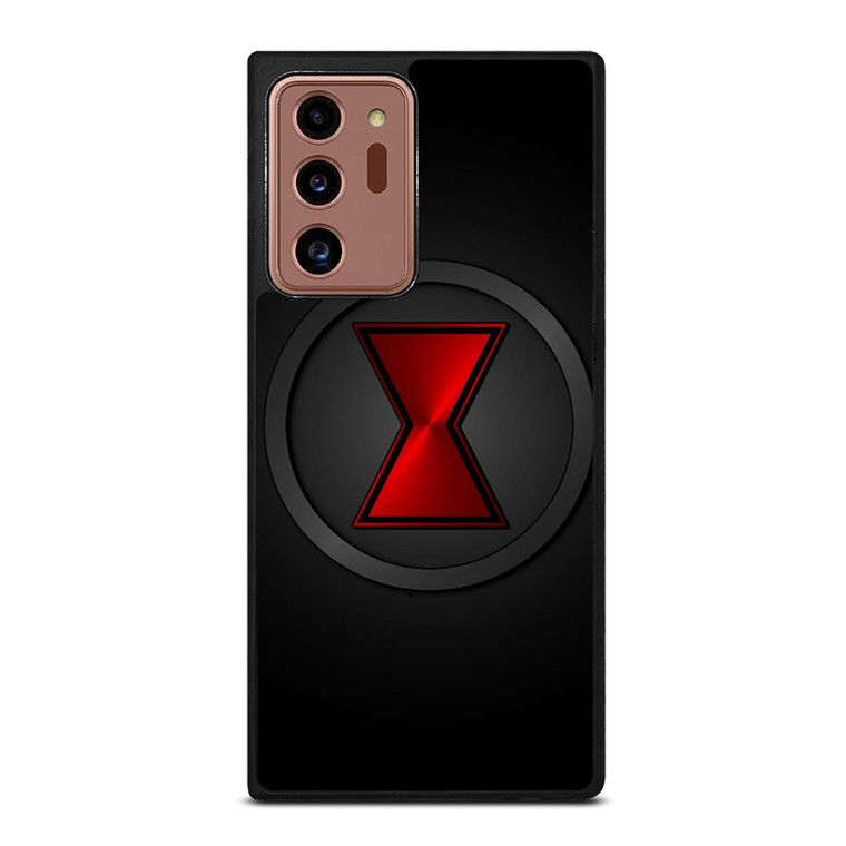 BLACK WIDOW METAL LOGO Samsung Galaxy Note 20 Ultra Case Cover