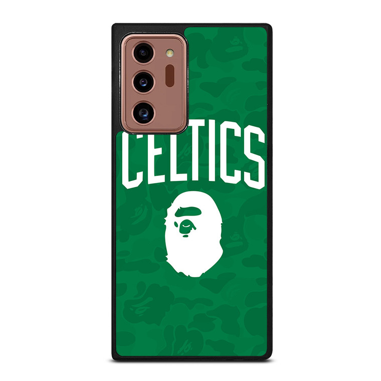 BOSTON CELTICS X BAPE CAMO Samsung Galaxy Note 20 Ultra Case Cover
